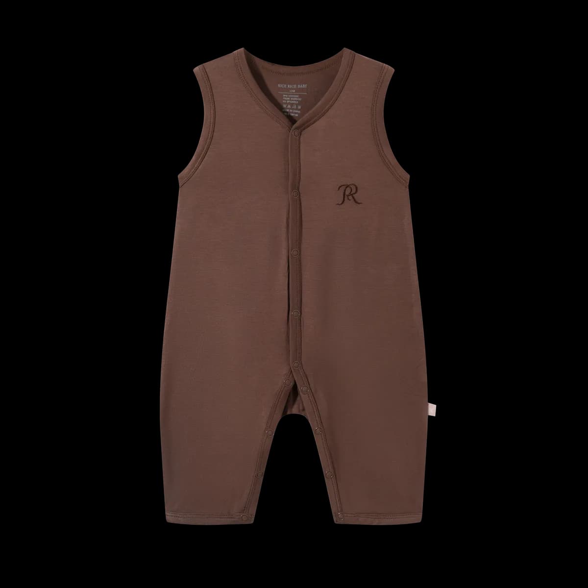Classic Bamboo Viscose Snap Romper