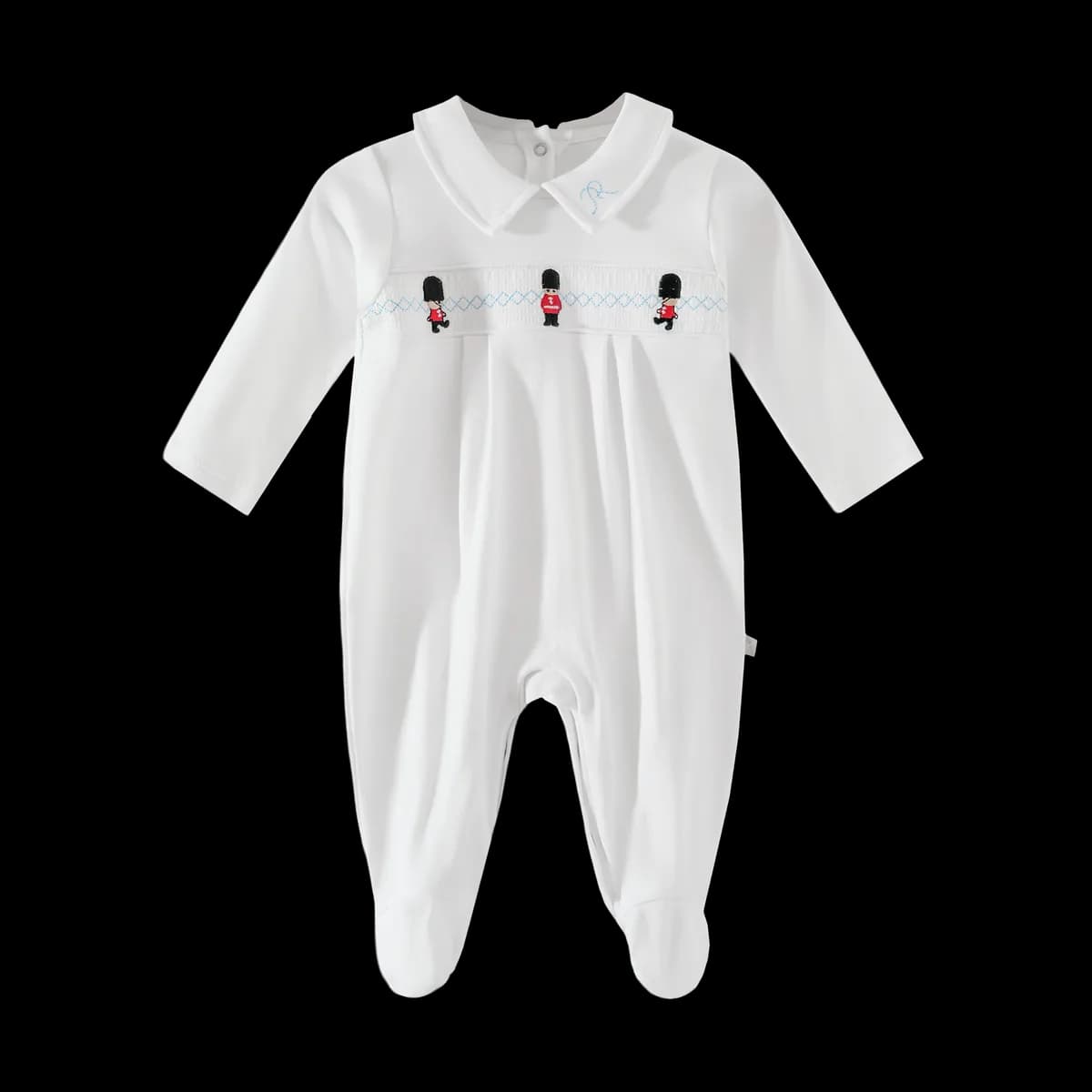 Cotton Long-Sleeve Baby Romper
