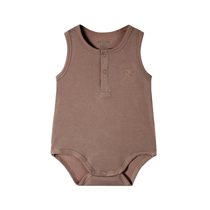 Classic Ribbed Modal Sleeveless Bodysuit