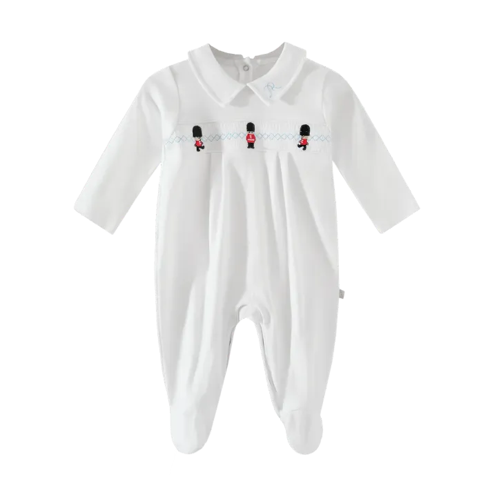 Cotton Long-Sleeve Baby Romper
